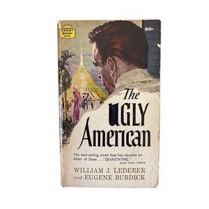 The Ugly American Paperback Book by William J Lederer Eugene Burdick